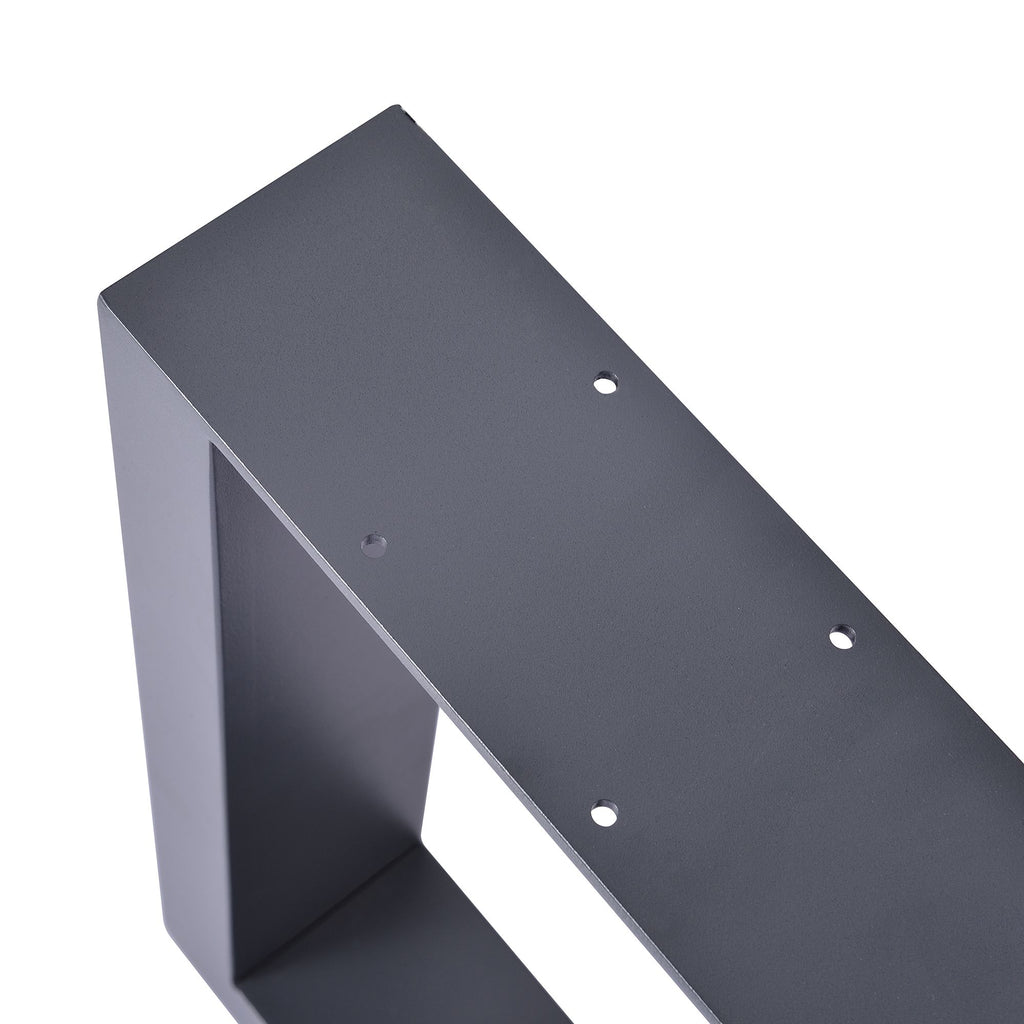 Table legs, set of 2, 100 x 72 cm, metal