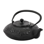 Théière de style asiatique, 1,2 litre, en fonte, avec passoire en acier inoxydable incluse