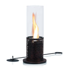 Cheminée de table, Ø 20 x 50,5 cm, flamme tourbillonnante n° 1