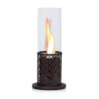 Cheminée de table, Ø 20 x 50,5 cm, flamme tourbillonnante n° 2