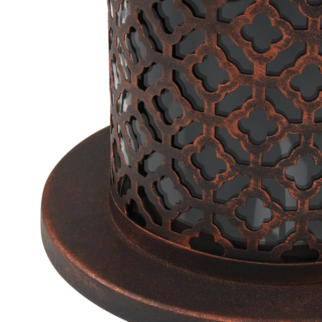 Tabletop fireplace, Ø 20 x 50.5 cm, swirling flame #2