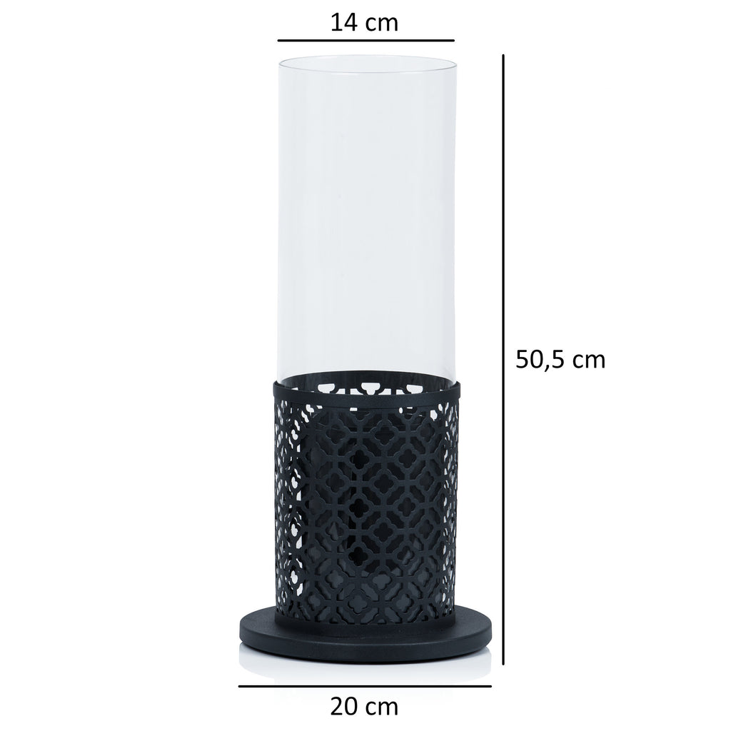 Tabletop fireplace, Ø 20 x 50.5 cm, swirling flame #2