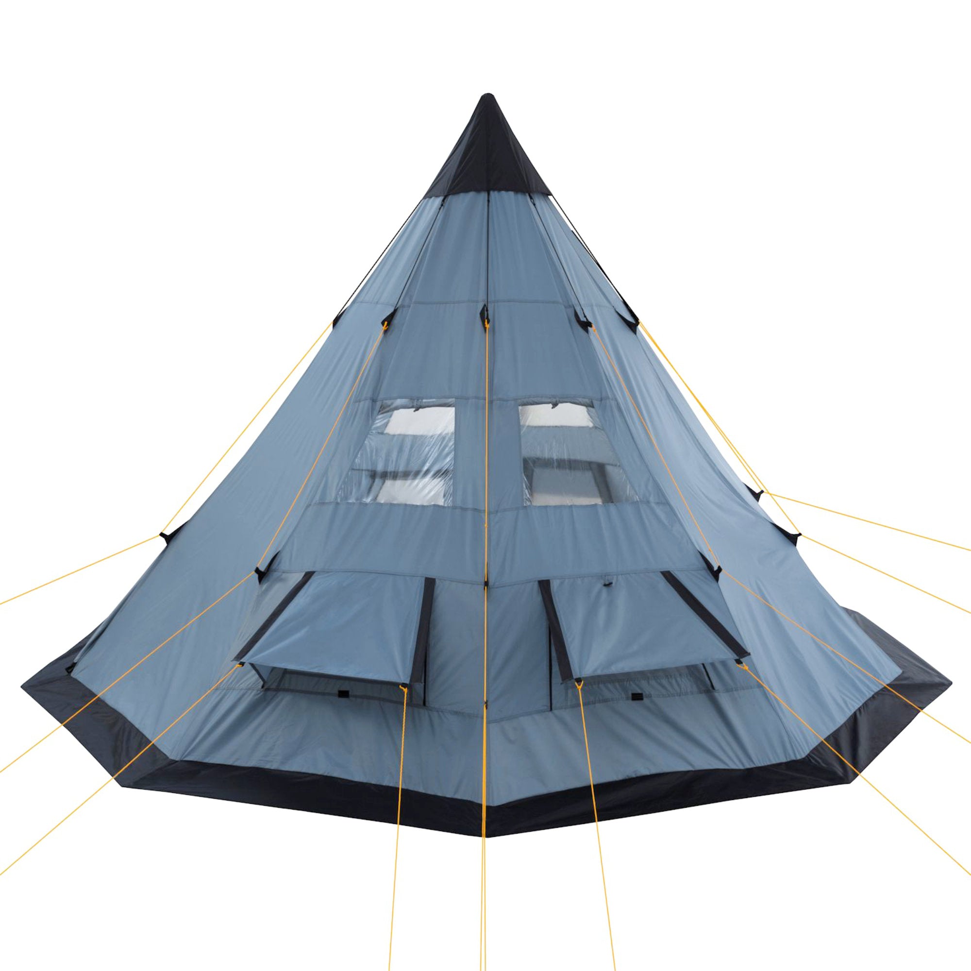 tipi zelt grauer wolf Tipi Zelt "Spirit", 4 Personen, 3000 mm Wassersäule – CS-Trading