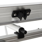 Table de camping, 90,5 x 51,5 cm, pliable, réglable en hauteur