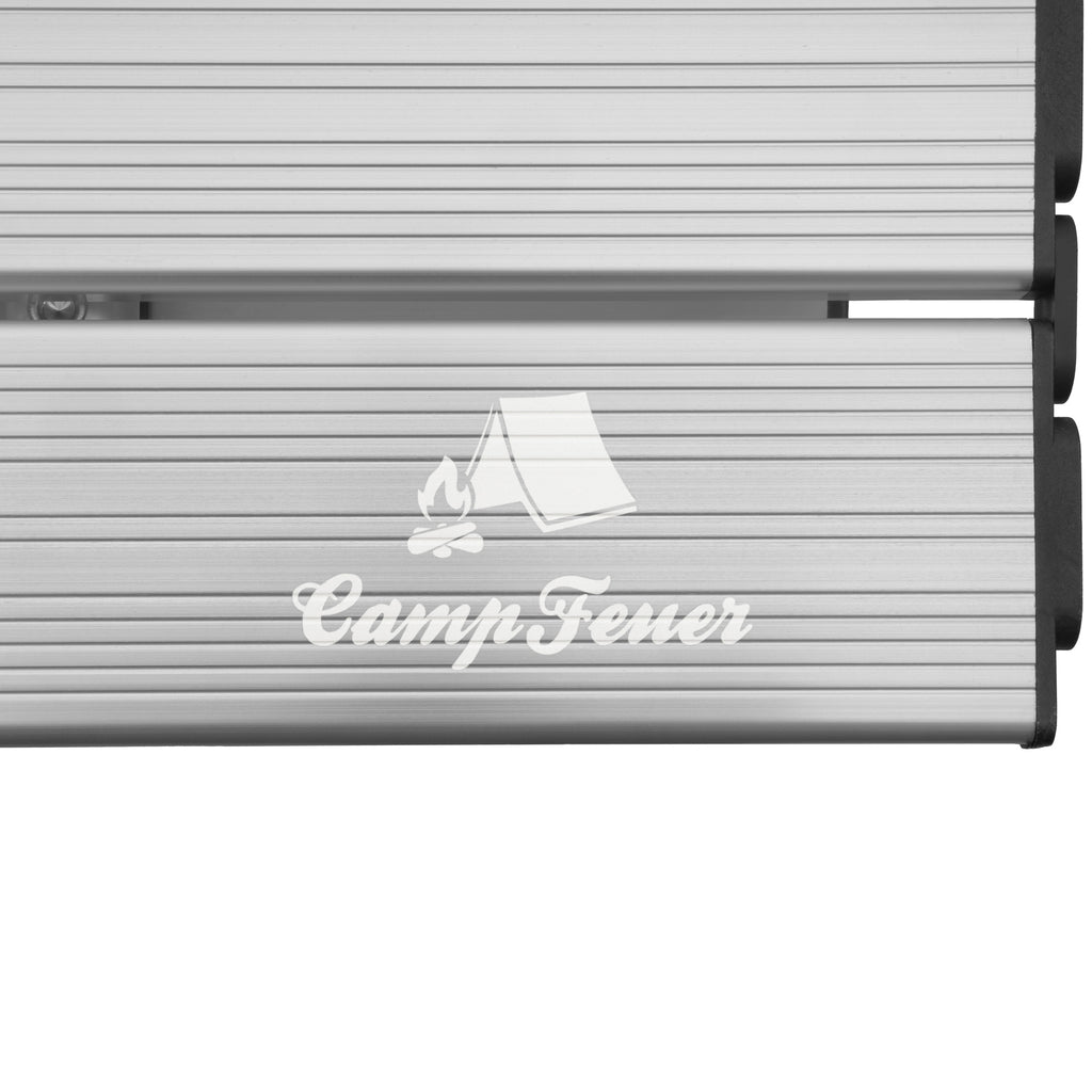 Camping table, 90.5 x 51.5 cm, foldable, height-adjustable