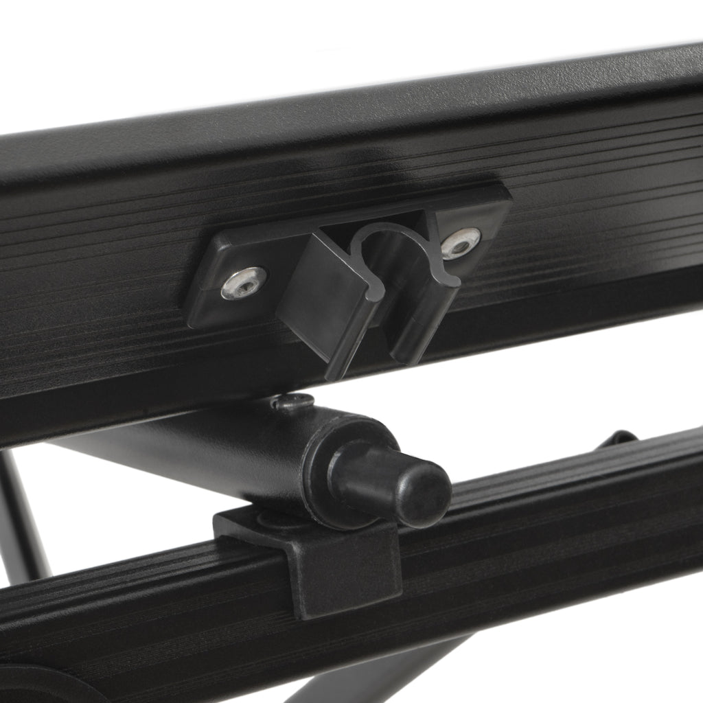 Camping table, 90.5 x 51.5 cm, foldable, height-adjustable