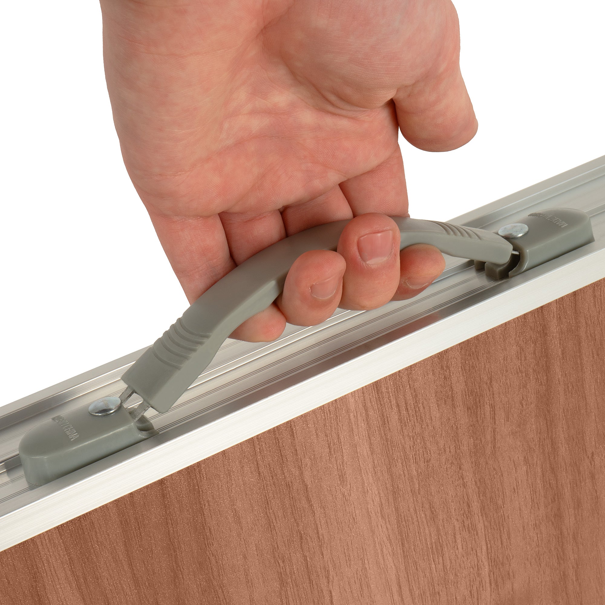 Camping table, aluminum, 120 x 60 cm, 6 people, foldable