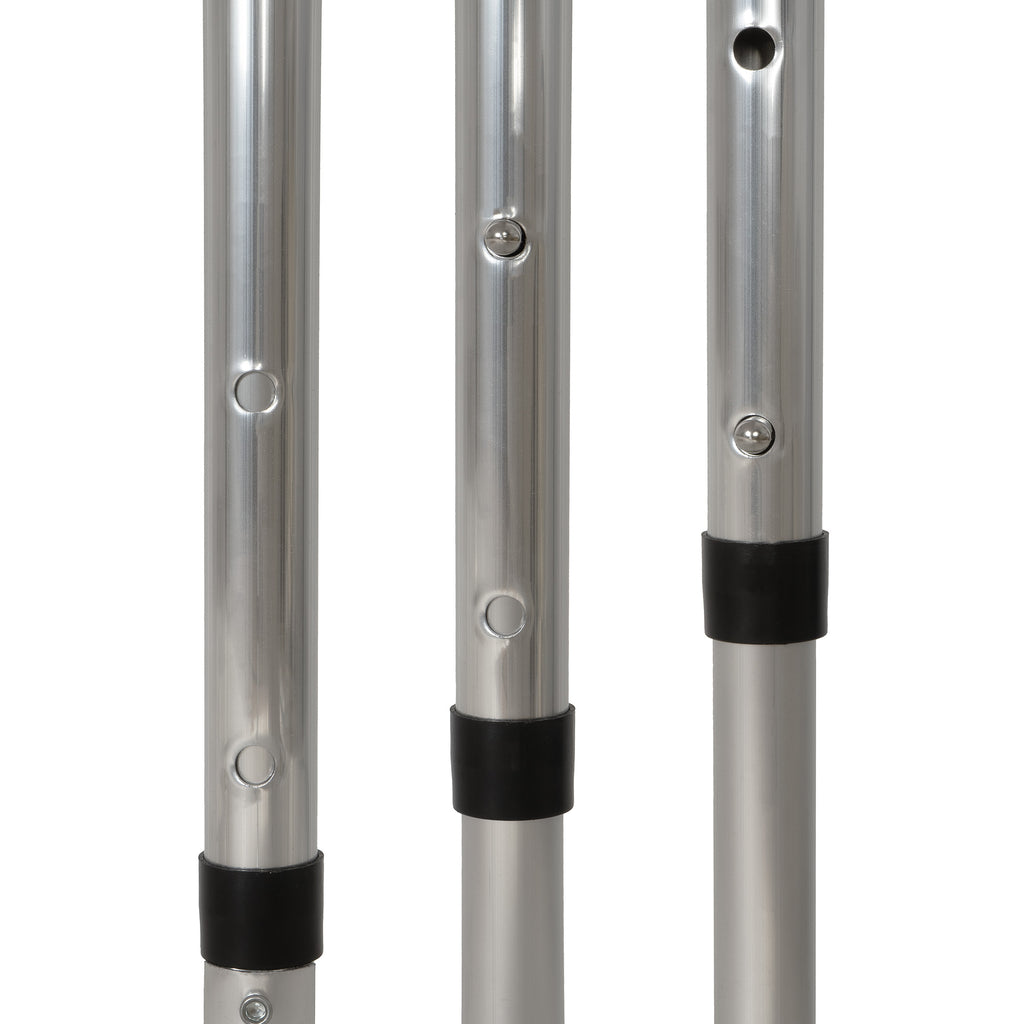 Camping table, aluminum, 120 x 60 cm, 6 people, foldable