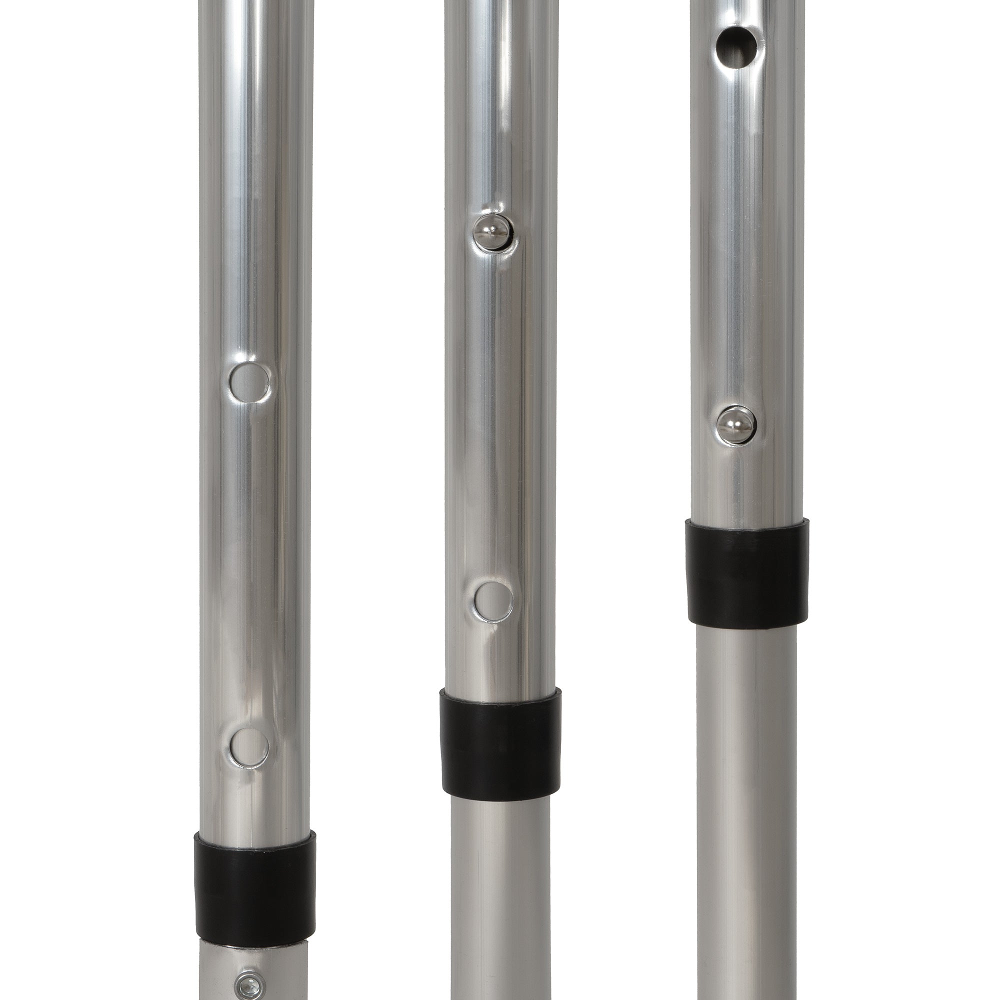 Camping table, aluminum, 120 x 60 cm, 6 people, foldable