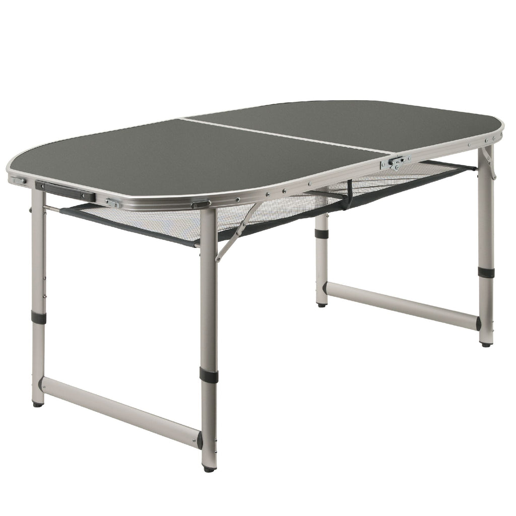 campingtisch 150x70 Campingtisch, 150 x 80 cm, 6 Personen, faltbar, höhenverstellbar – CS-Trading