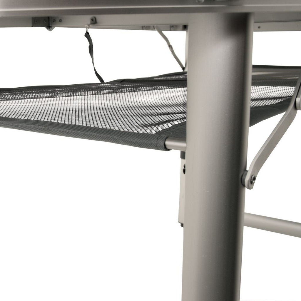 Camping table, 150 x 80 cm, 6 people, foldable, height adjustable