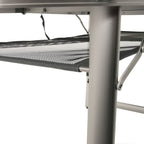 Table de camping, 150 x 80 cm, 6 personnes, pliable, hauteur réglable