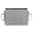 Grille de cuisson, 44 x 26 x 4,5 cm, acier inoxydable