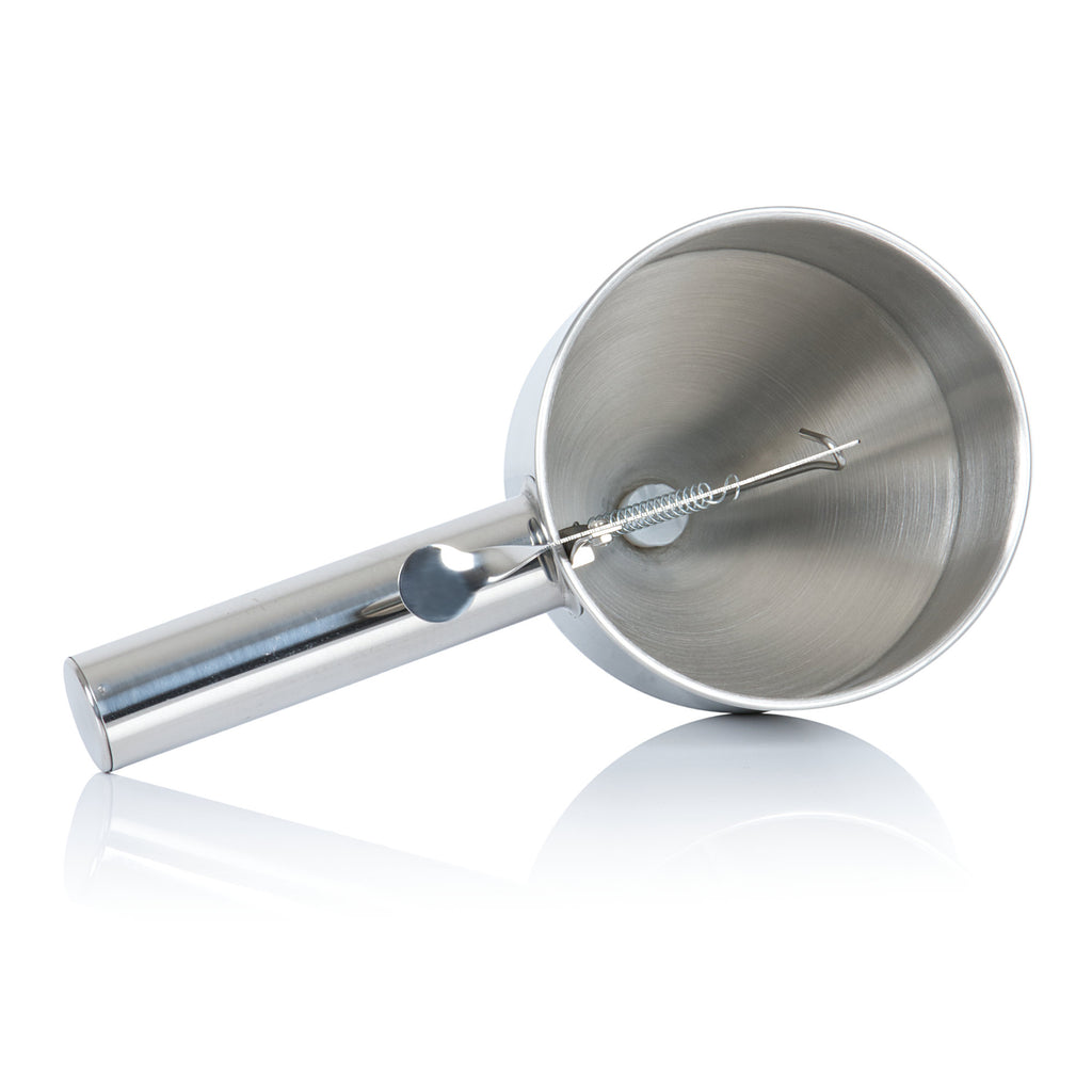 Dough portioner, stainless steel, outlet opening Ø 8 mm, incl. stand