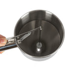 Teigportionierer, Edelstahl, Auslassöffnung Ø 8 mm, inkl. Gestell