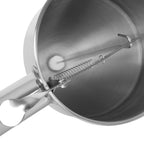 Teigportionierer, Edelstahl, Auslassöffnung Ø 8 mm, inkl. Gestell