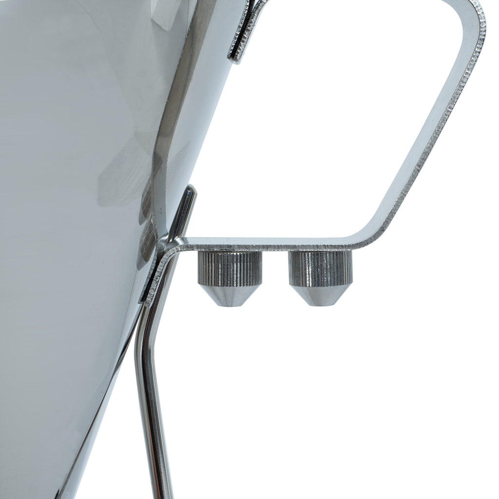 Doseur à pâte en acier inoxydable, diamètre d'ouverture Ø 3 mm - Ø 10 mm, support inclus