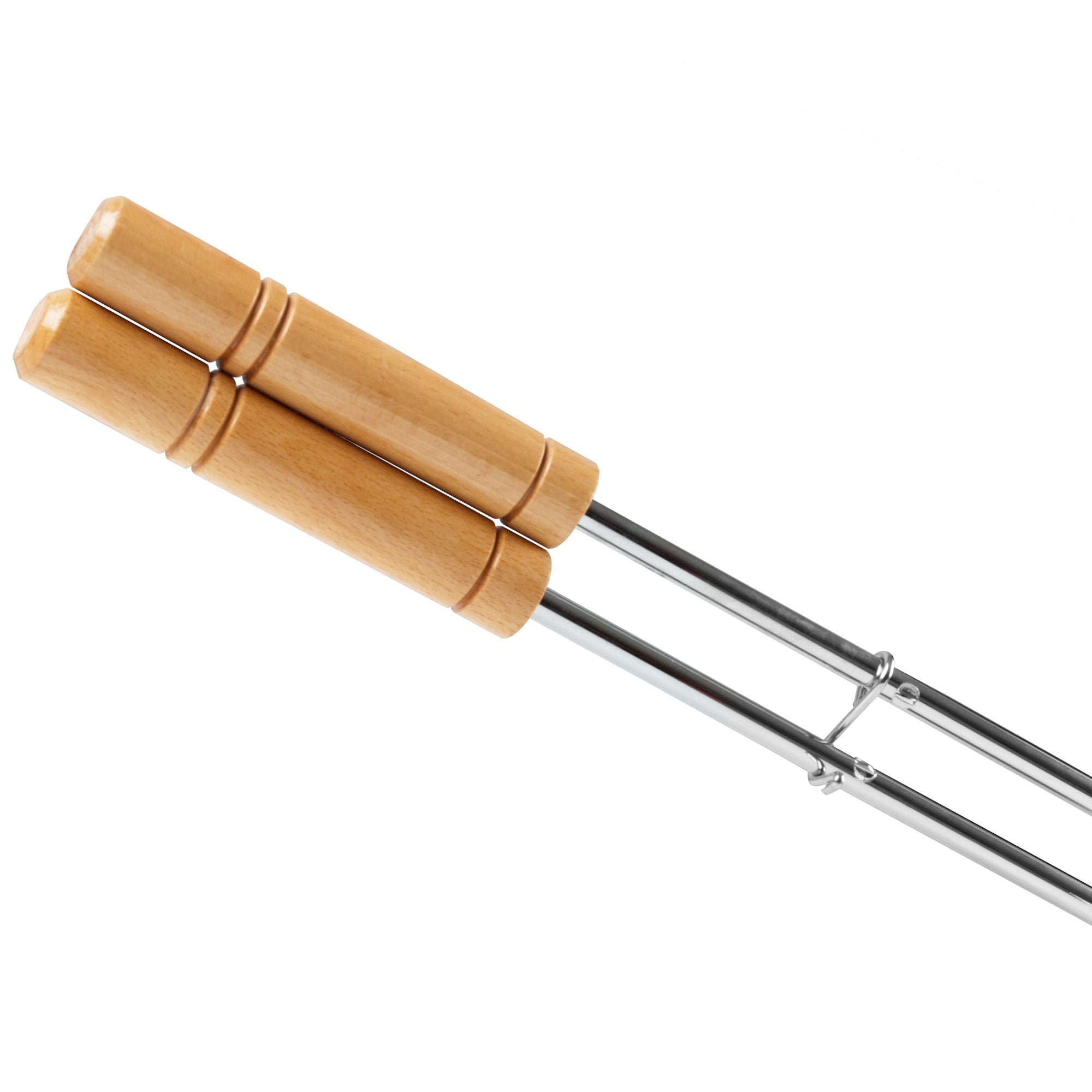 Sandwicheisen, rechteckig, inkl. Transporttasche und langem Stiel