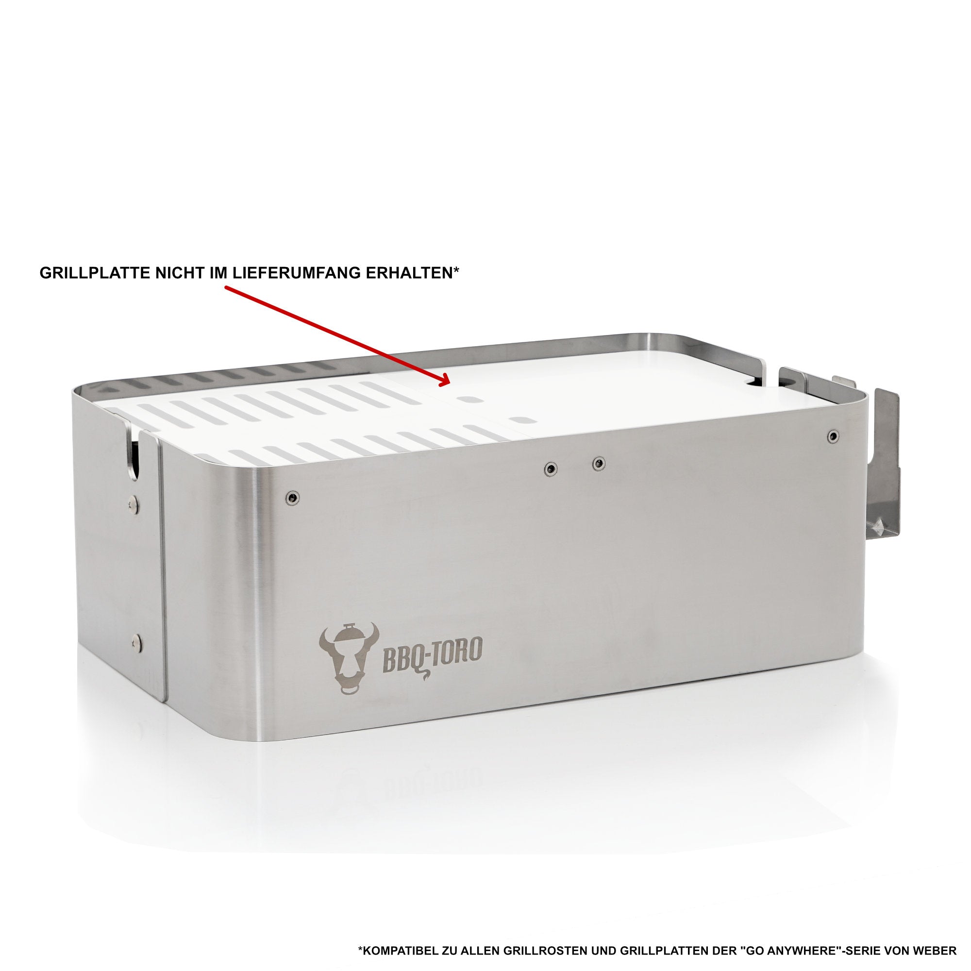 Ensemble de brochettes pour votre barbecue Weber Go Anywhere à charbon et à gaz, extension