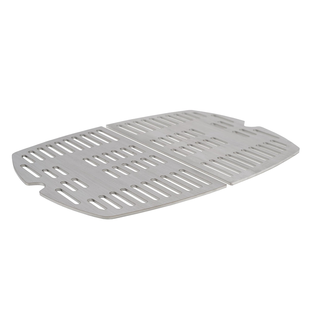 Grill grate, set of 2, stainless steel, suitable for Weber Q2000