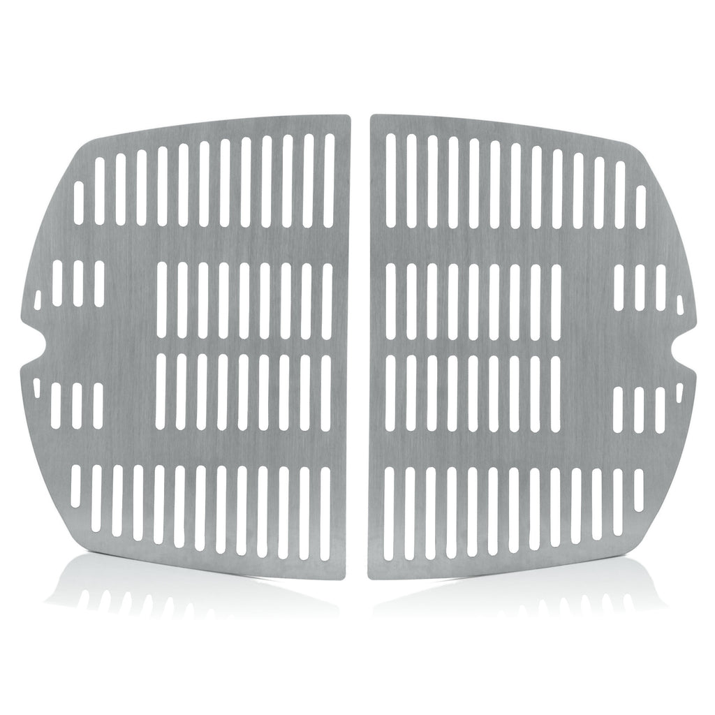 Grill grate, set of 2, stainless steel, suitable for Weber Q2000