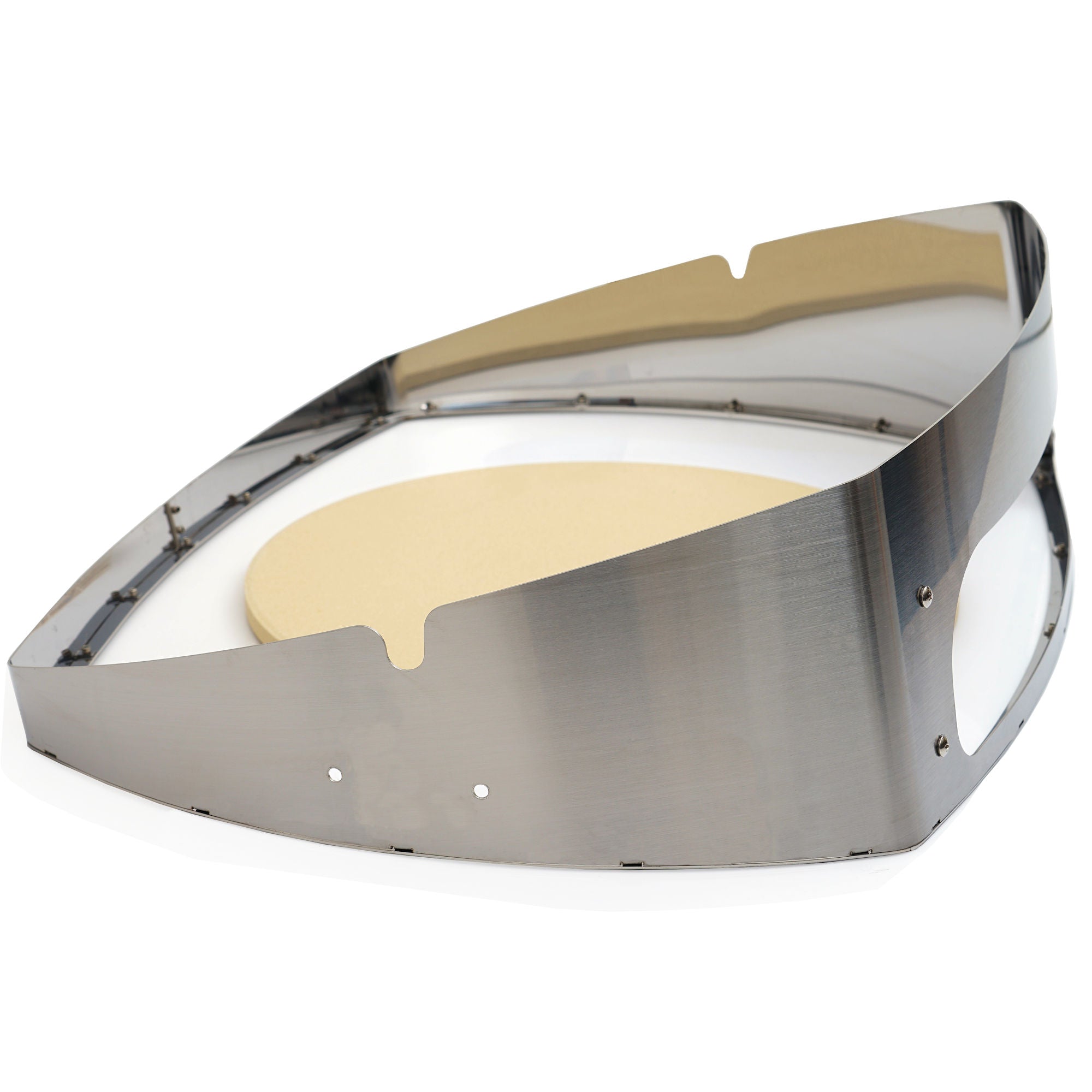 Pizza ring set, including rotisserie spit, motor and pizza element, for Weber series