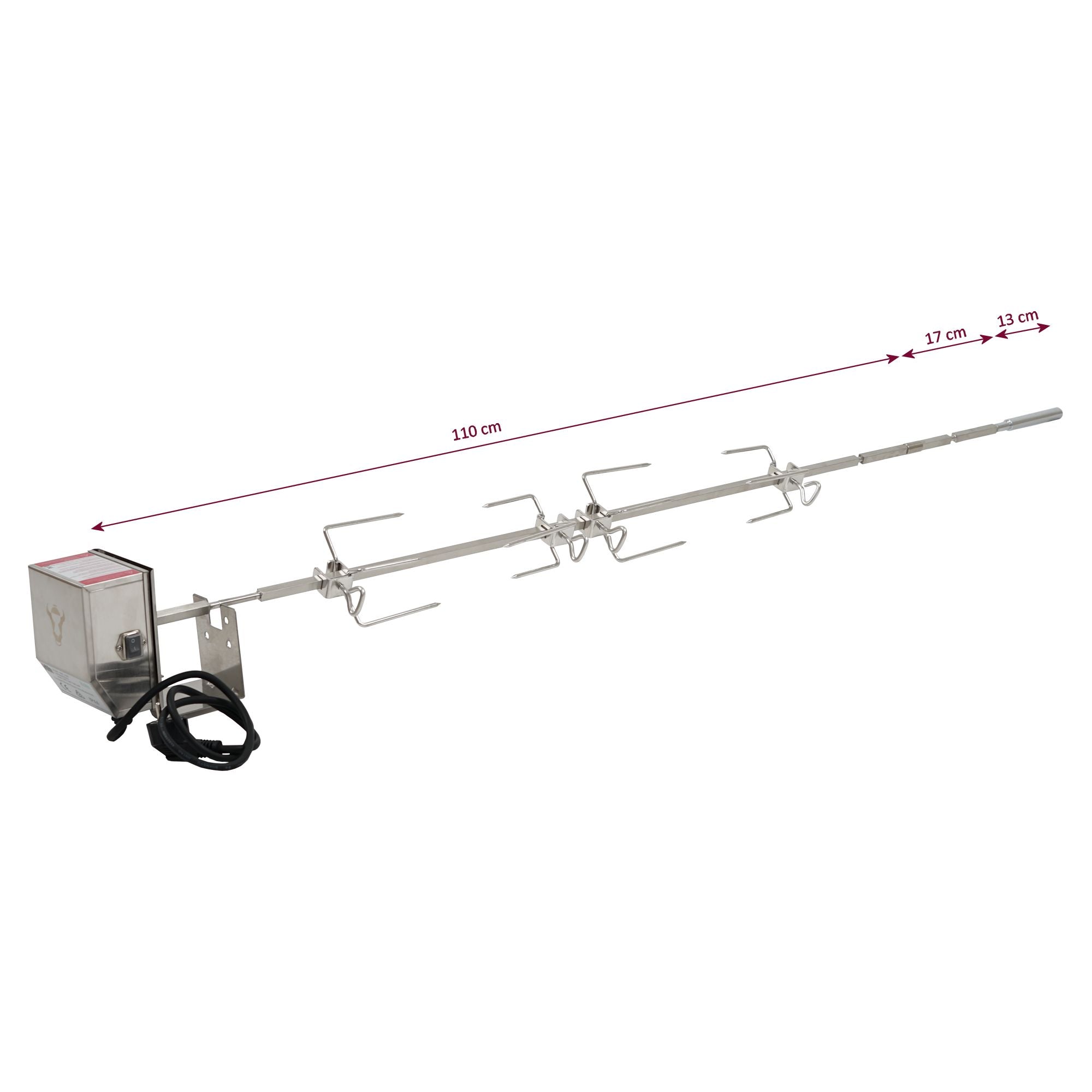 Jeu de brochettes pour vos Weber Genesis II séries 400 et 600