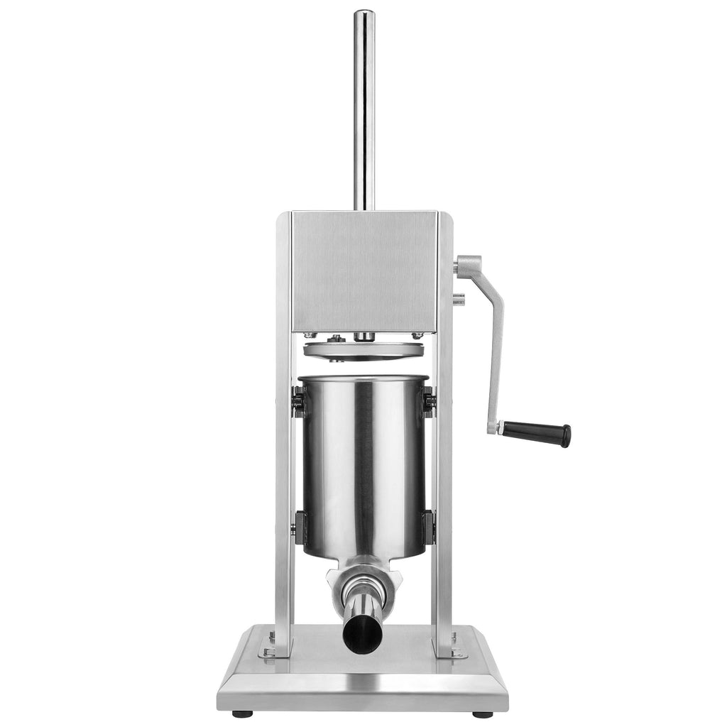 Poussoir à saucisses, 3 litres, acier inoxydable