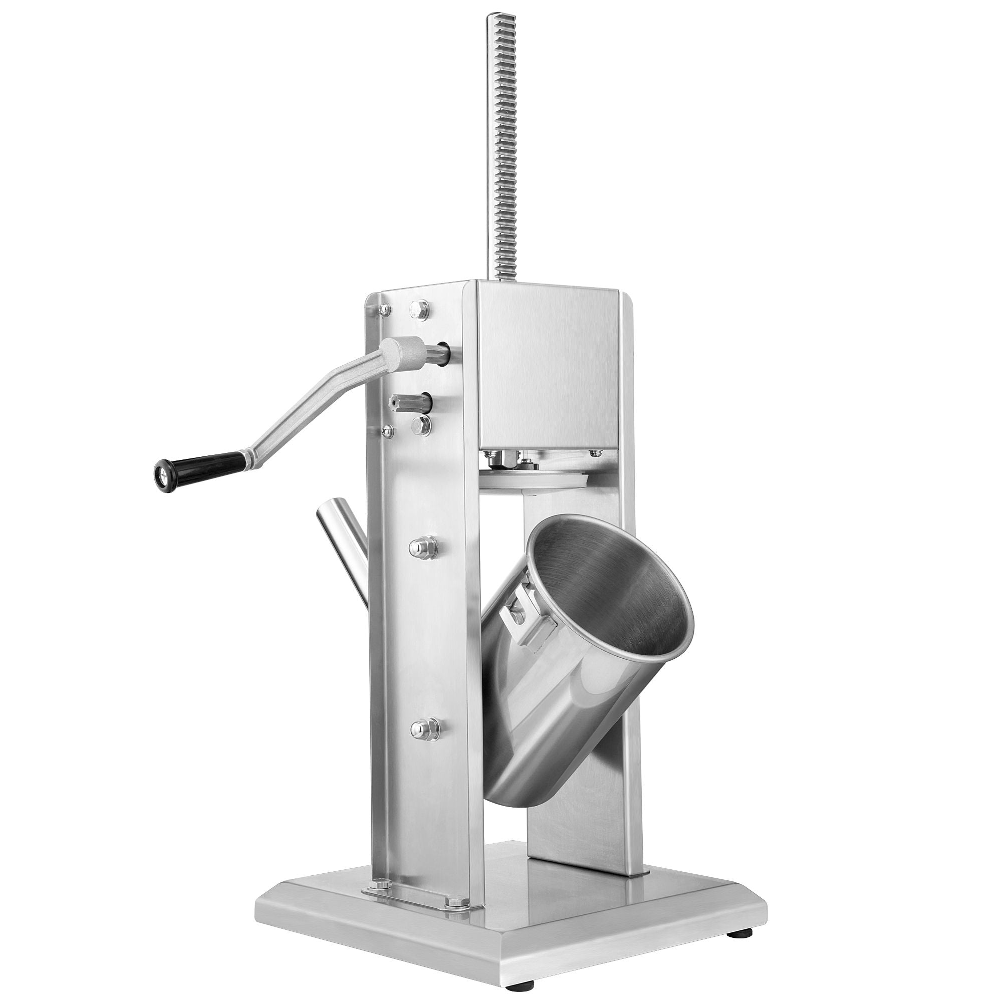 Poussoir à saucisses, 3 litres, acier inoxydable