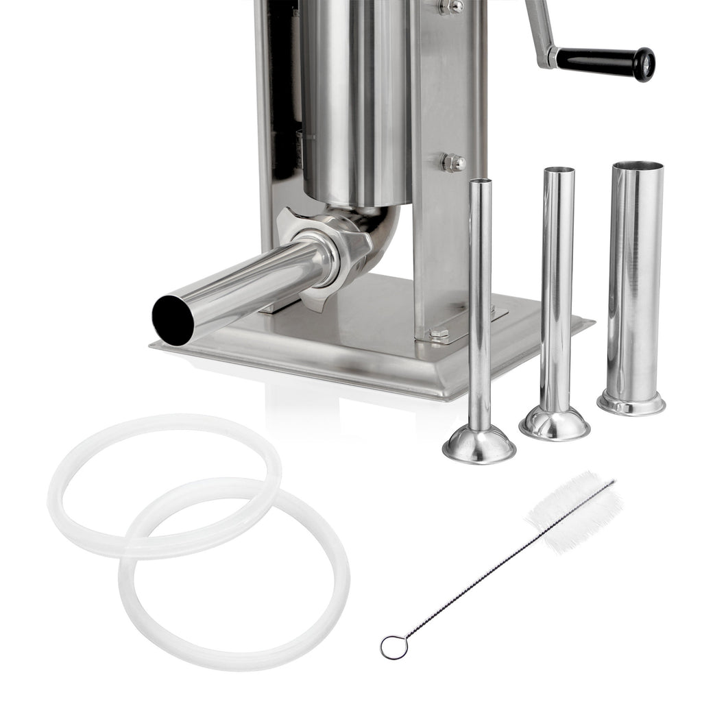 Sausage stuffer, 2 liters, stainless steel