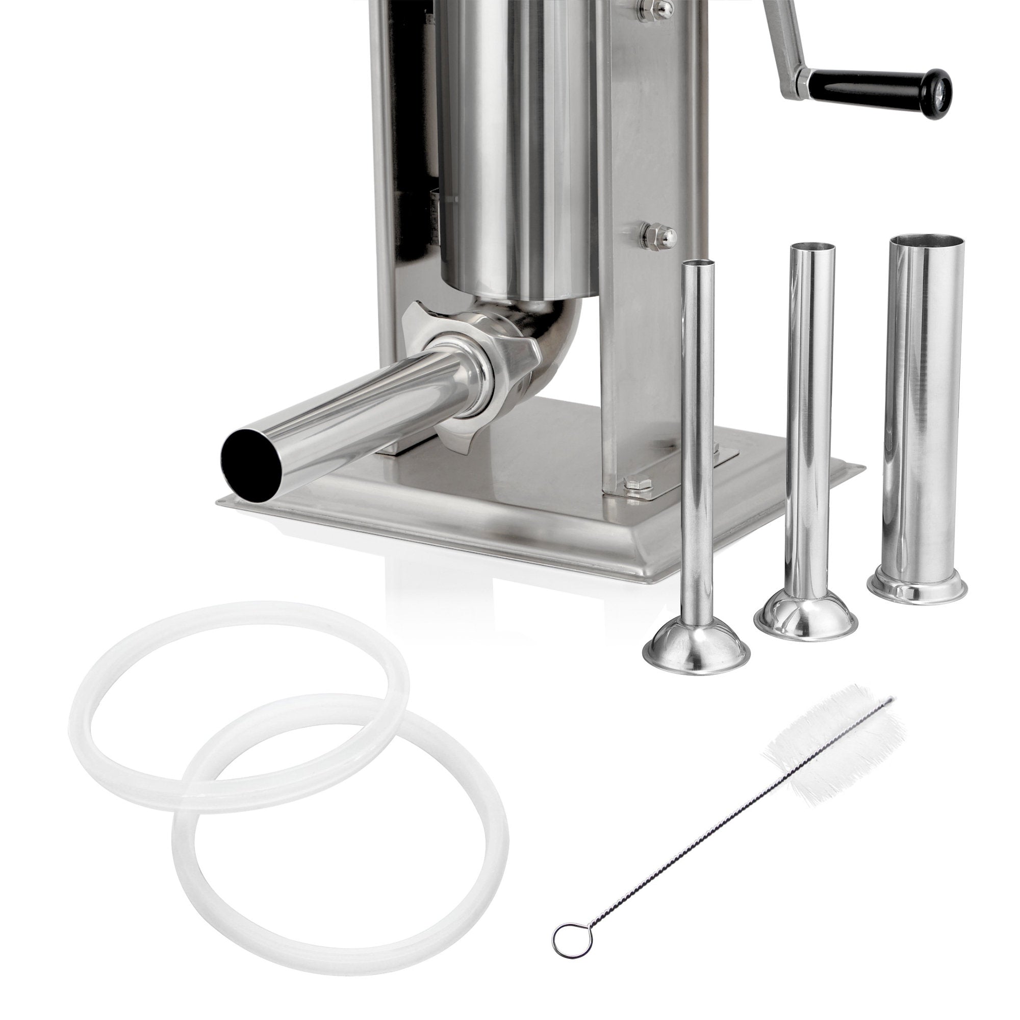 Sausage stuffer, 2 liters, stainless steel