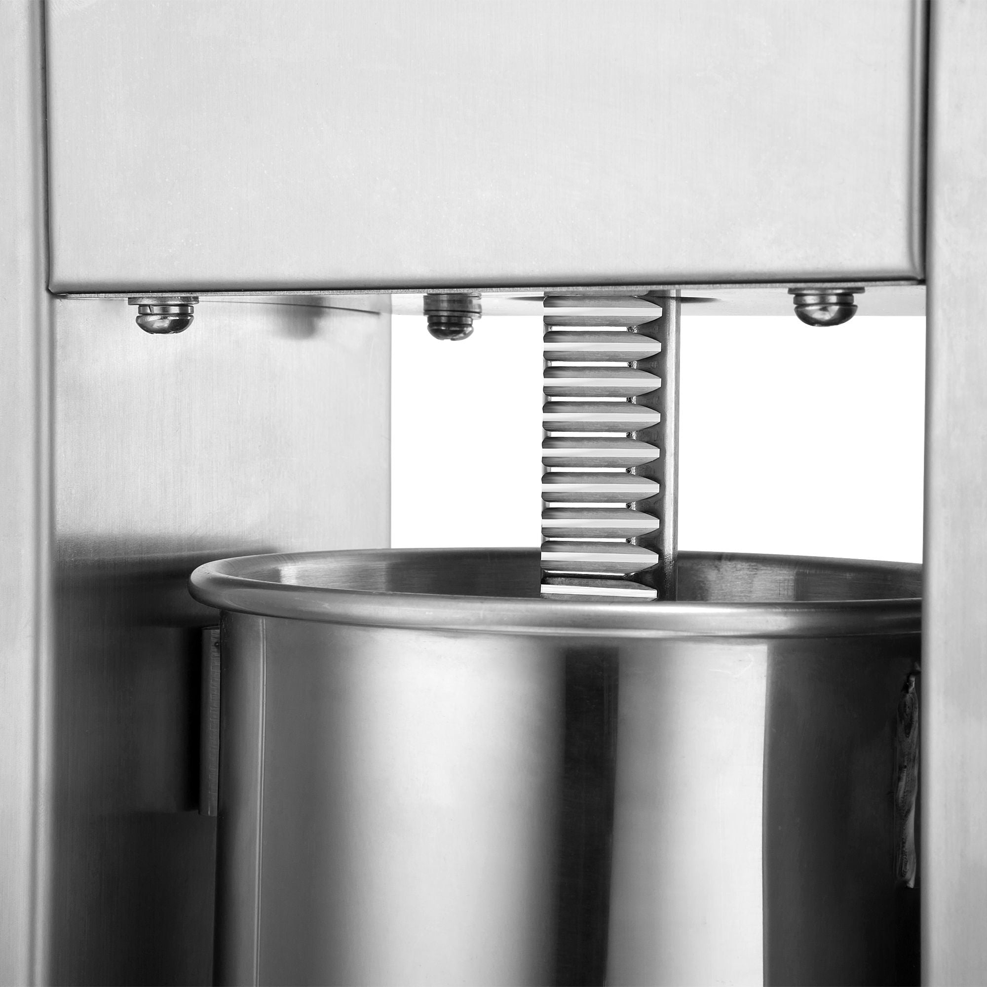 Sausage stuffer, 7 liters, stainless steel