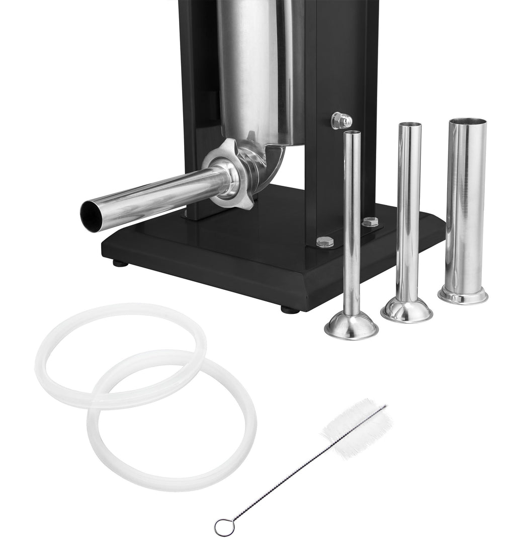 Sausage stuffer, 7 liters, stainless steel