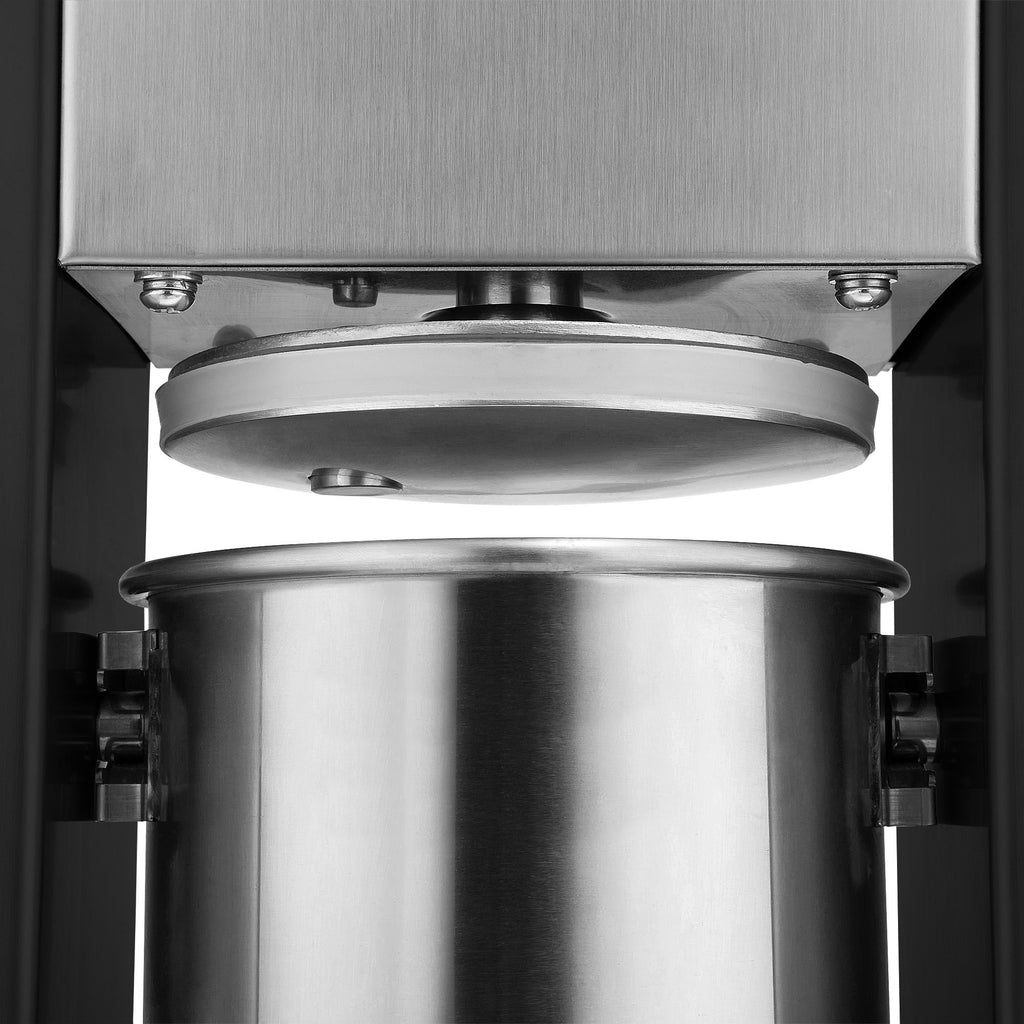 Sausage stuffer, 5 liters, stainless steel, including hand crank