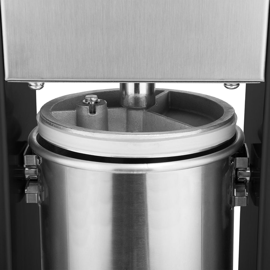 Sausage stuffer, 7 liters, stainless steel