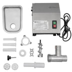 Hachoir à viande électrique, acier inoxydable, 250 W - 75 kg/h