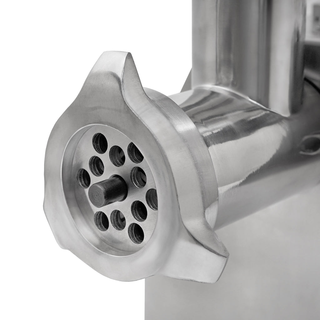 Electric meat grinder, stainless steel, 250W - 75kg/h