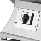 Hachoir à viande électrique, acier inoxydable, 450 W, 75 kg/h, avec accessoires pour poussoir à saucisses