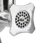 Hachoir à viande électrique, acier inoxydable, 650 W, 150 kg/h, avec accessoires pour poussoir à saucisses