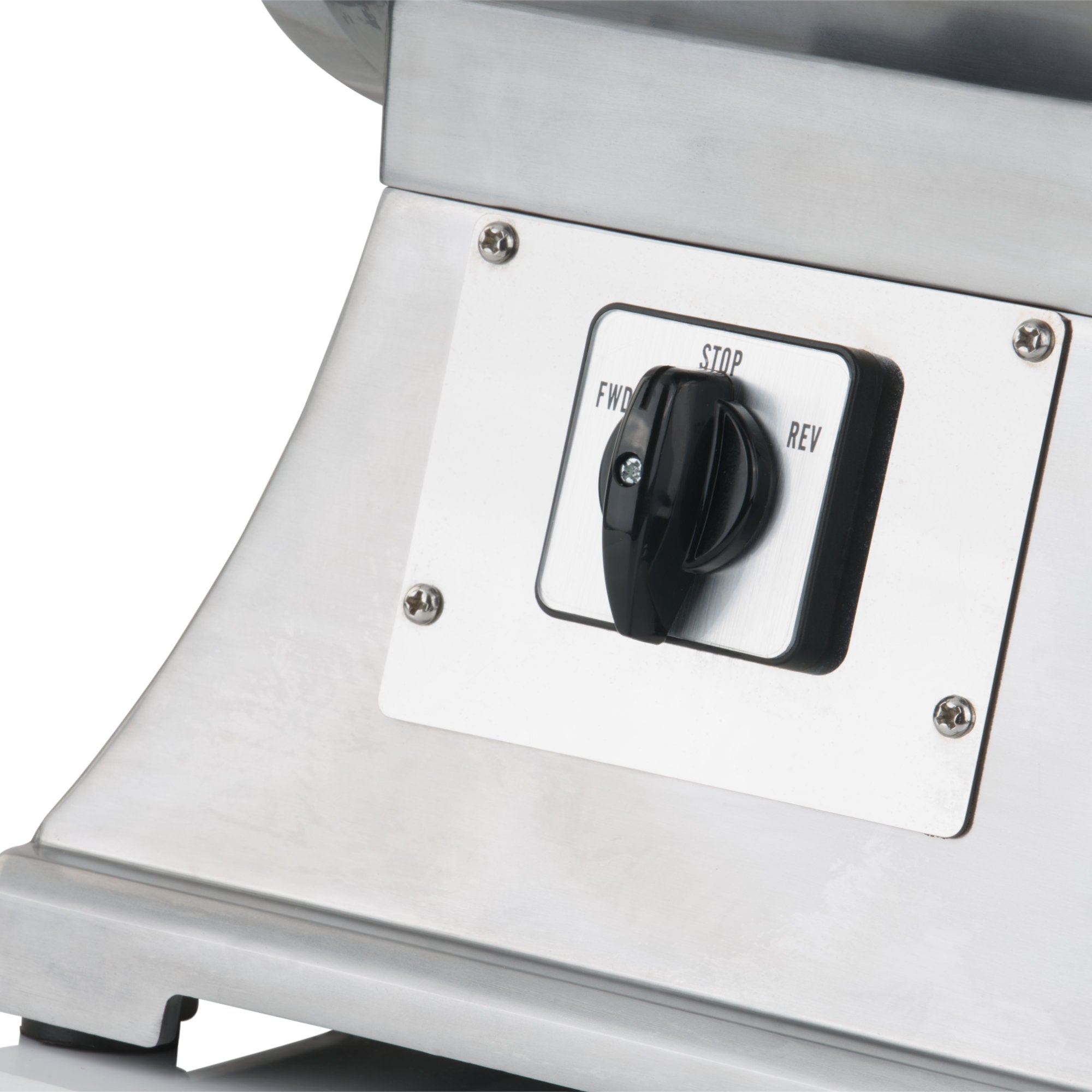 Electric meat grinder, stainless steel, 650W 150kg/h, including sausage stuffer attachments