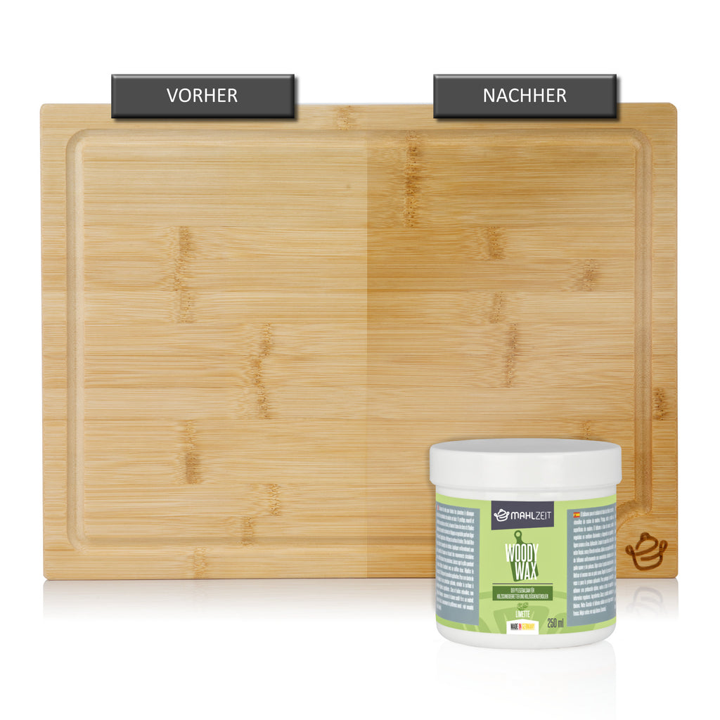 Wood care beeswax "WOODY WAX", for cutting boards, 250 ml, 100% natural