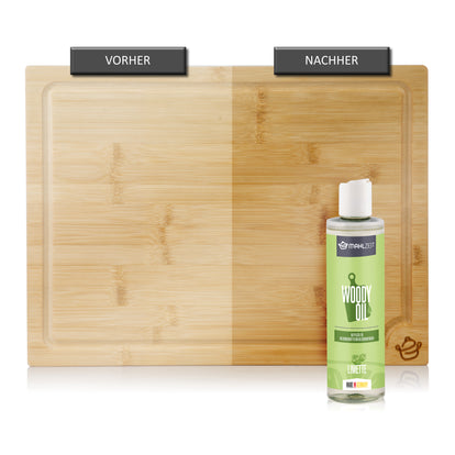 Holzpflege l "WOODY OIL", fr Schneidebretter, 250 ml  CS-Trading