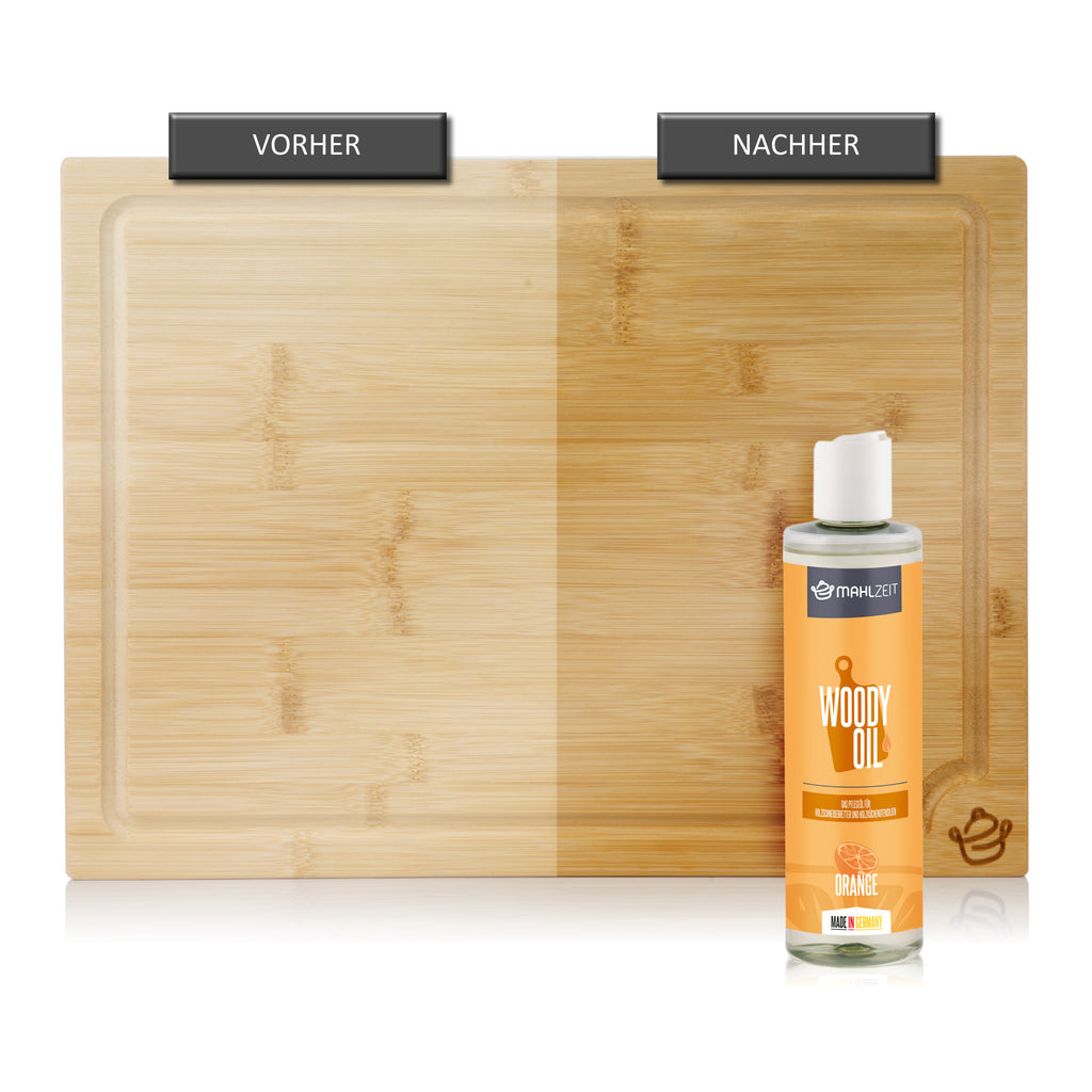 Huile d'entretien du bois « WOODY OIL », pour planches à découper, 250 ml