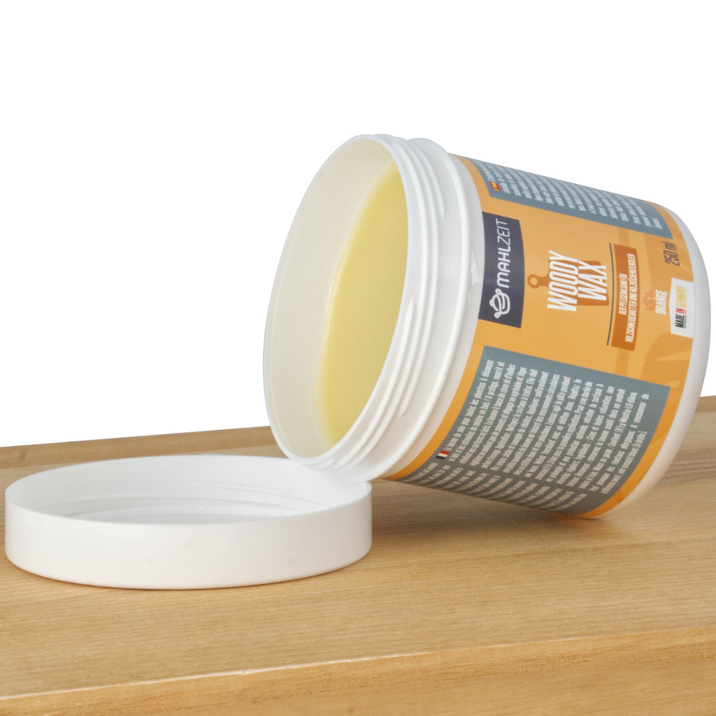 Wood care beeswax "WOODY WAX", for cutting boards, 250 ml, 100% natural