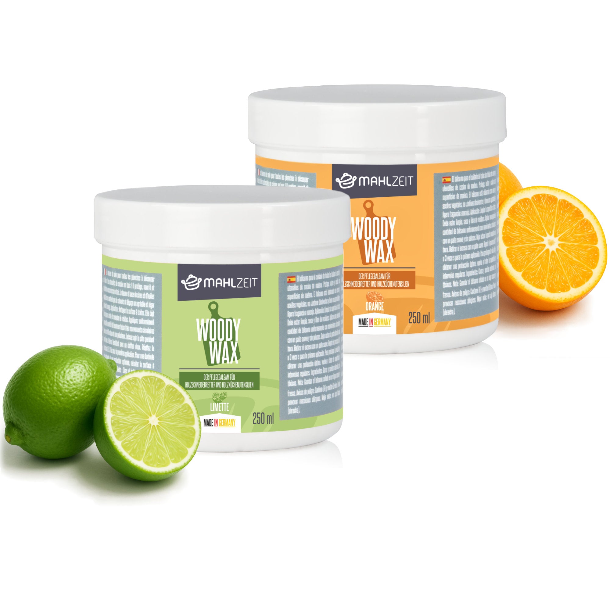 Wood care beeswax "WOODY WAX", for cutting boards, 250 ml, 100% natural