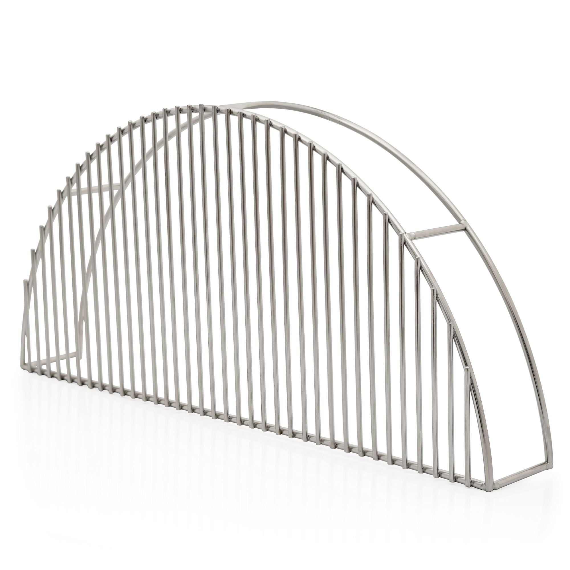 Grille de maintien au chaud en acier inoxydable pour barbecue à charbon de Ø 57 cm, extension universelle pour grille de barbecue