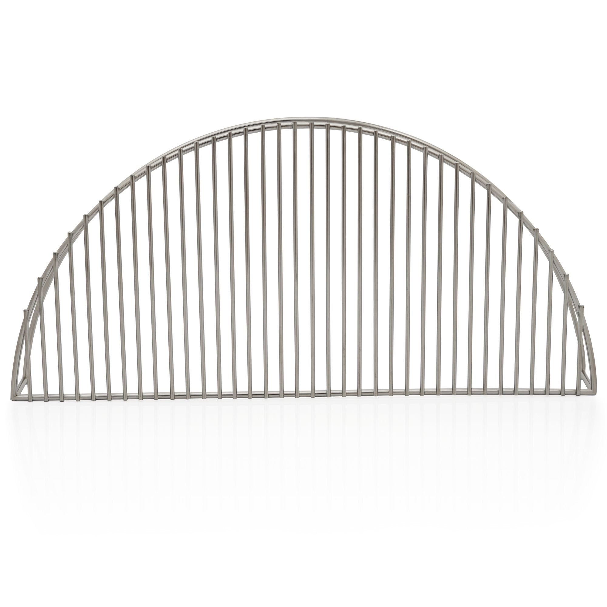 Grille de maintien au chaud en acier inoxydable pour barbecue à charbon de Ø 57 cm, extension universelle pour grille de barbecue