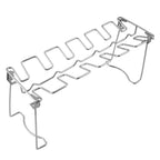 Support à cuisses de poulet en acier inoxydable, pour 12 cuisses de poulet, plateau inclus