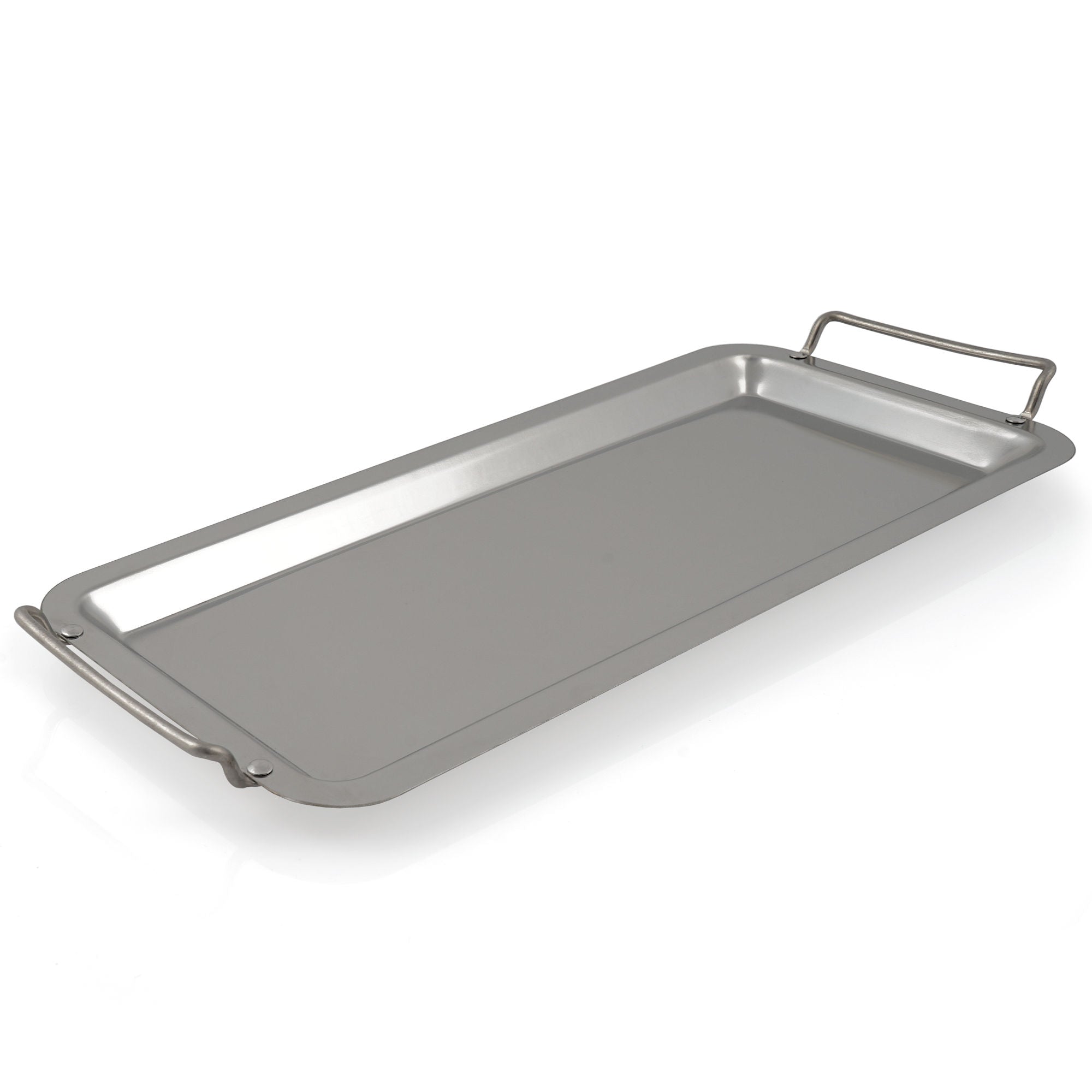 Chicken leg holder, stainless steel, for 12 chicken legs, including tray