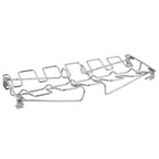 Support à cuisses de poulet en acier inoxydable, pour 12 cuisses de poulet, plateau inclus